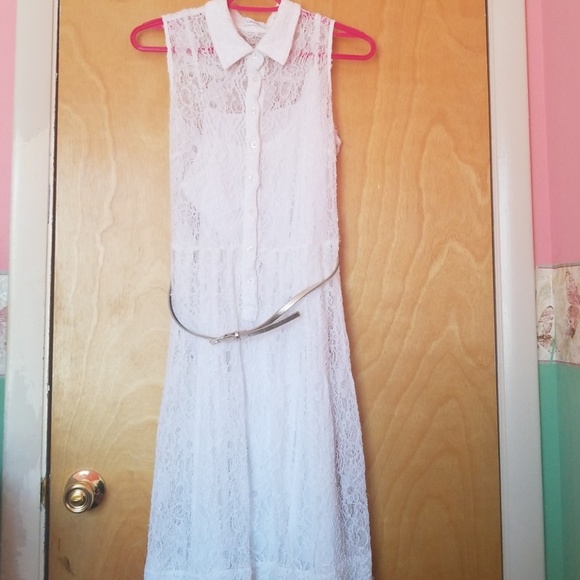 Calvin klien white dress 10 - Picture 1 of 3